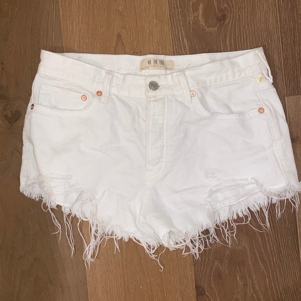 Free People Jean Shorts